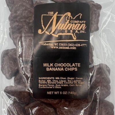 Chocolate Banana Chips - Milk  (5 oz)