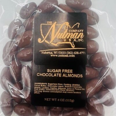 Sugar Free Chocolate Almonds (4 oz)
