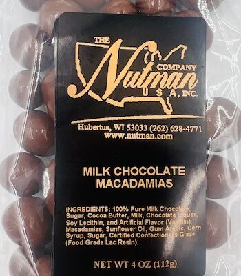 Chocolate Macadamias-Milk - (4 oz)