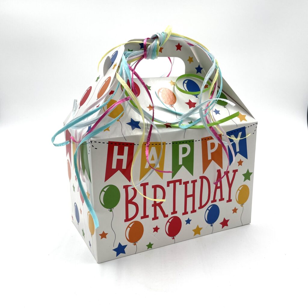 Happy Birthday Gable Box The Nutman Company USA, Inc.