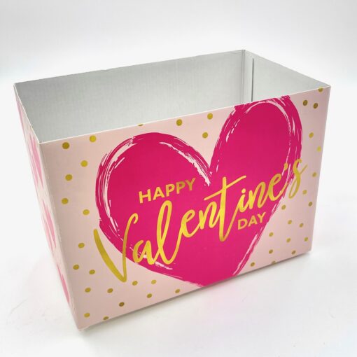 V Day Large Gift Basket Box