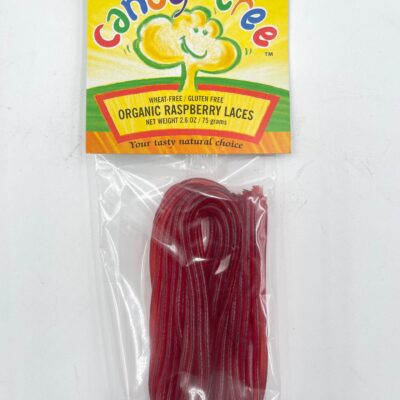 Organic Raspberry Twist Laces