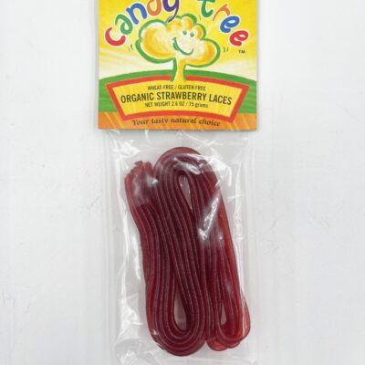 Organic Strawberry Twist Laces
