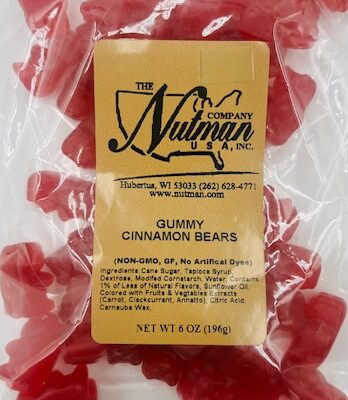 Gummy Cinnamon Bears *Minimally Processed