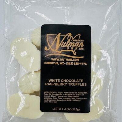 White Chocolate Raspberry Truffles (4 oz)