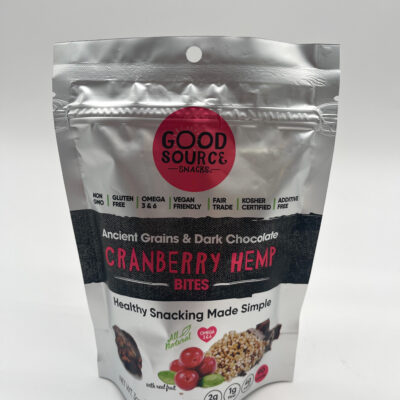 Good Source Cranberry Hemp Bites
